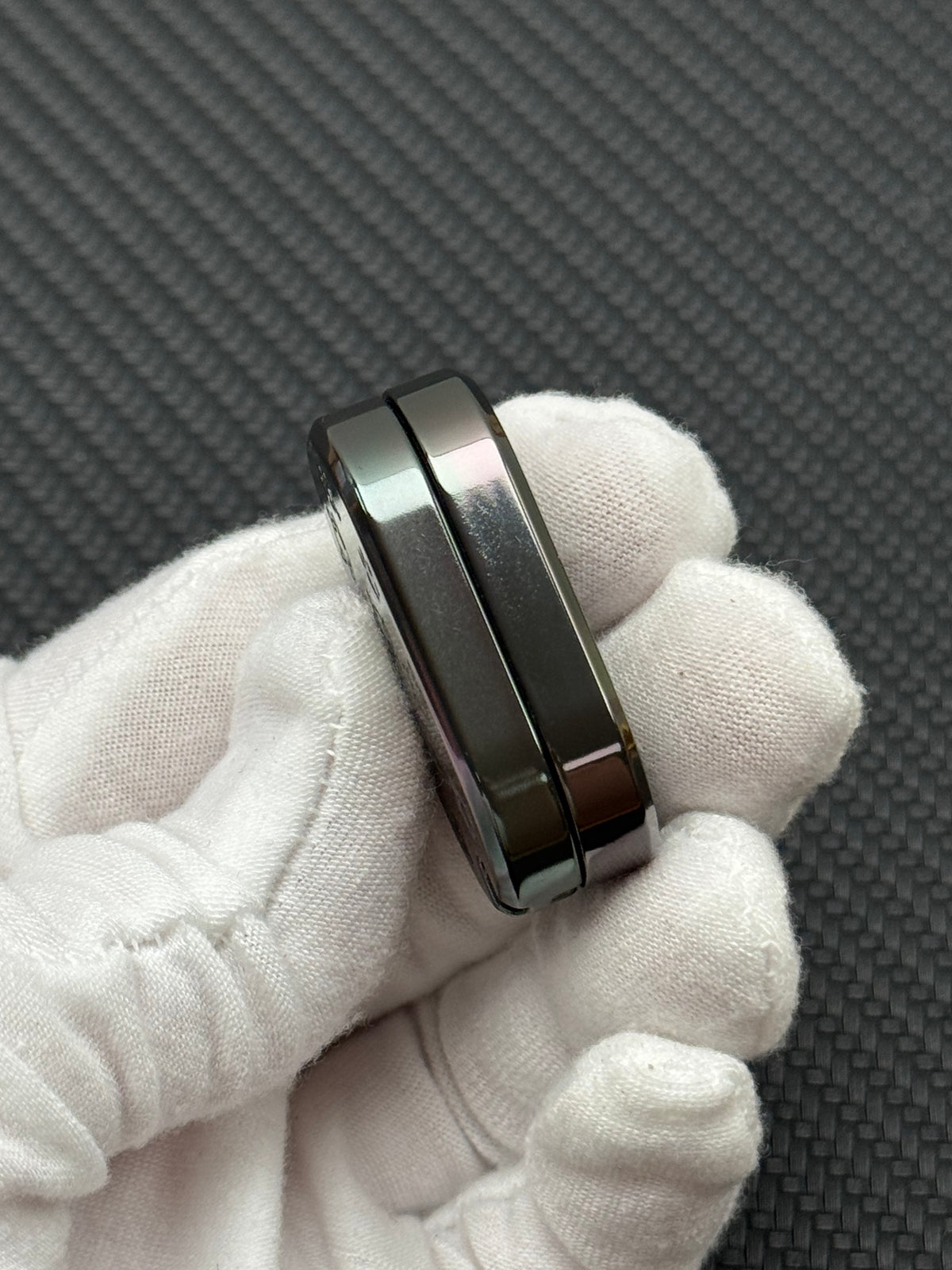 PK Mini Zirconium Polished Oil Slick