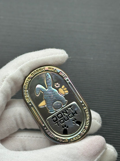 Grumpy Rabbit Rhythm Zirconium Oil Slick
