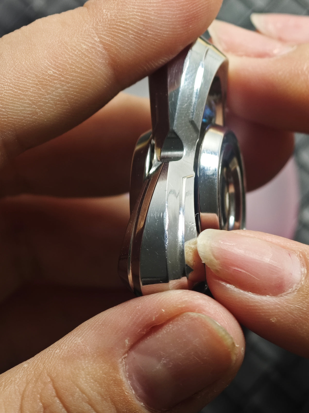 Cat's Eye Stainless Steel Polished