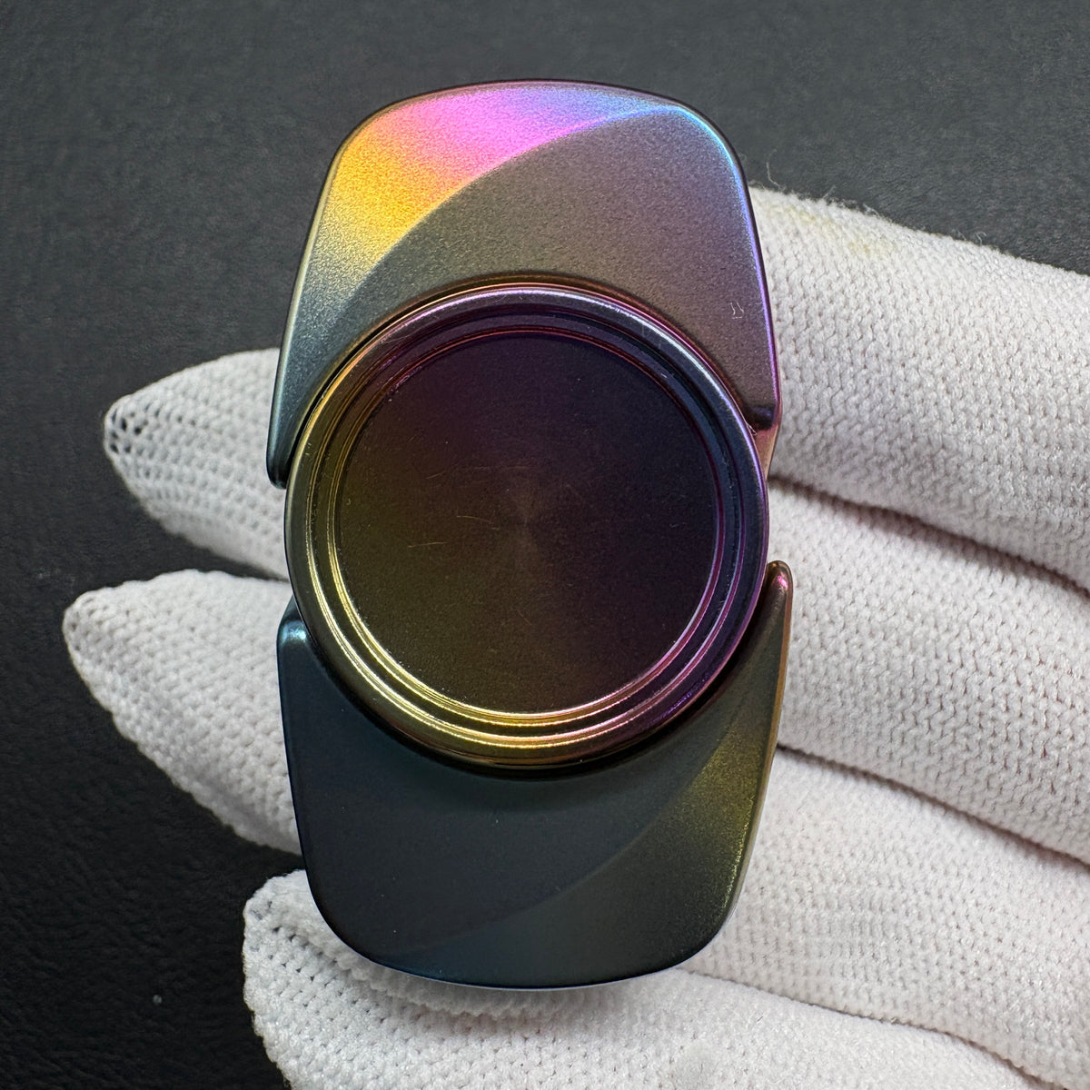 Spinner Zirconium Oil Slick