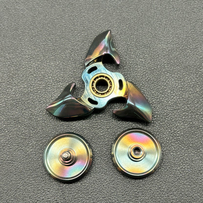 Owl Zirconium Polished Oil Slick