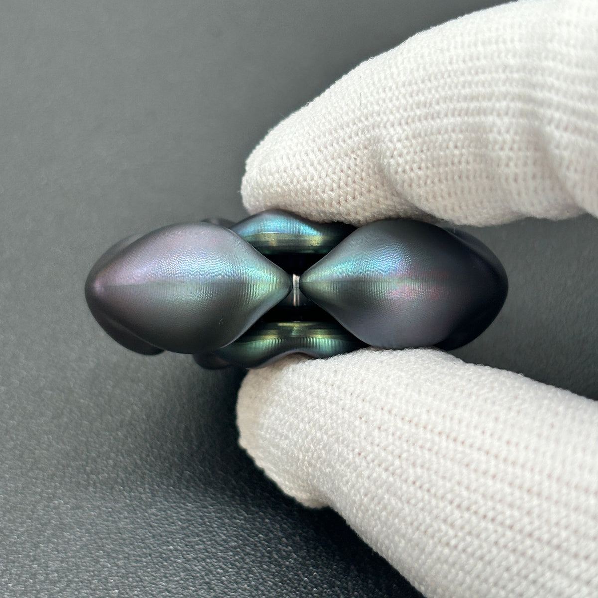 Fat Squid Zirconium Machine Finished Oil Slick