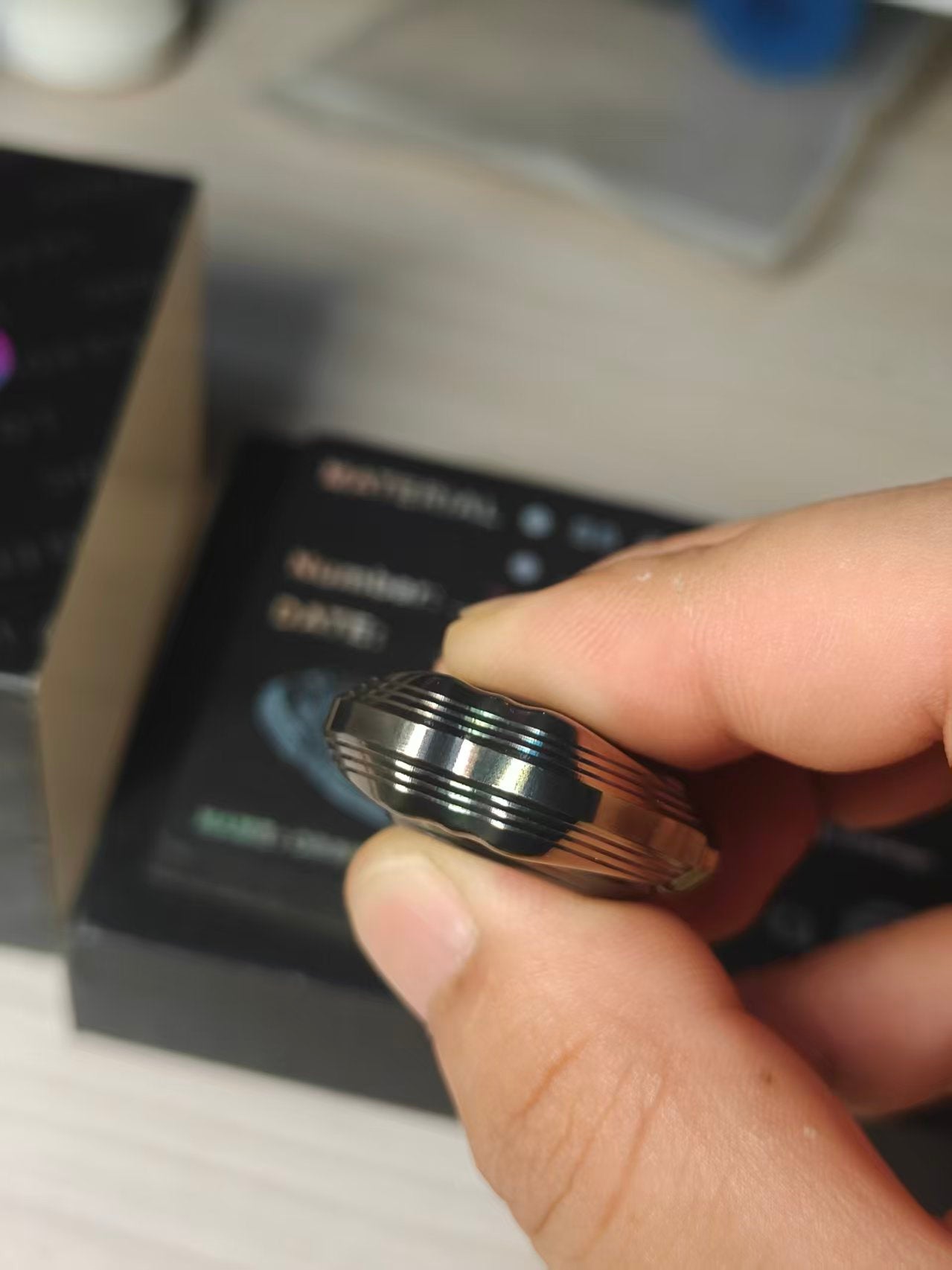Obsidian Crystalized Zirconium