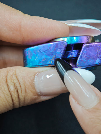Premium Exquisite Cloud Crystallized Titanium