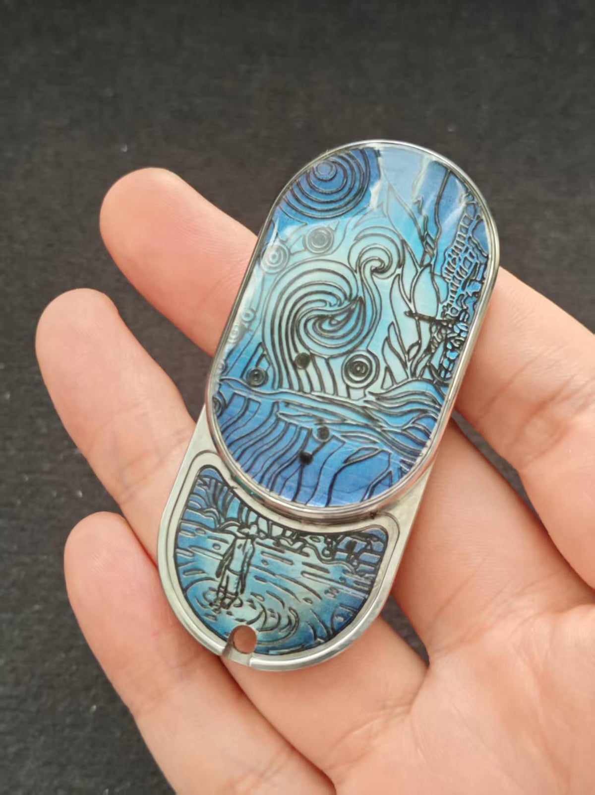 Van Gogh Stainless Steel Resin-Sealed