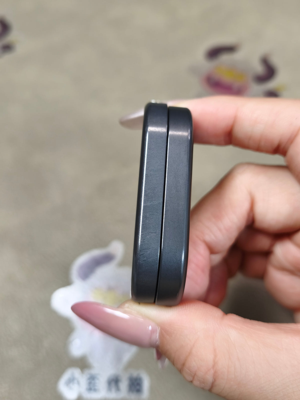 Cowboy Zirconium Color-Anodized Brushed Polished
