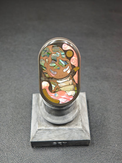 FuYao MOP Resin-Sealed Engraved