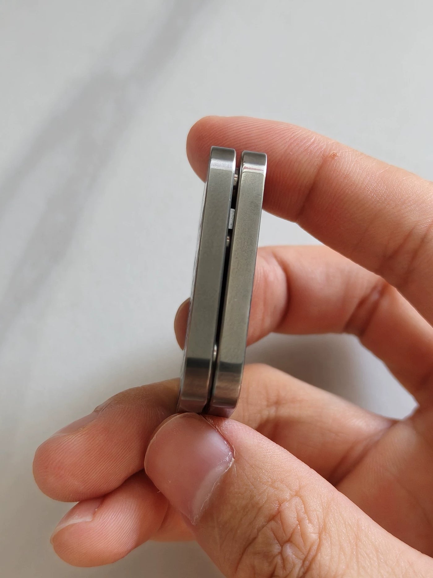Poker Shuffle Stainless Steel