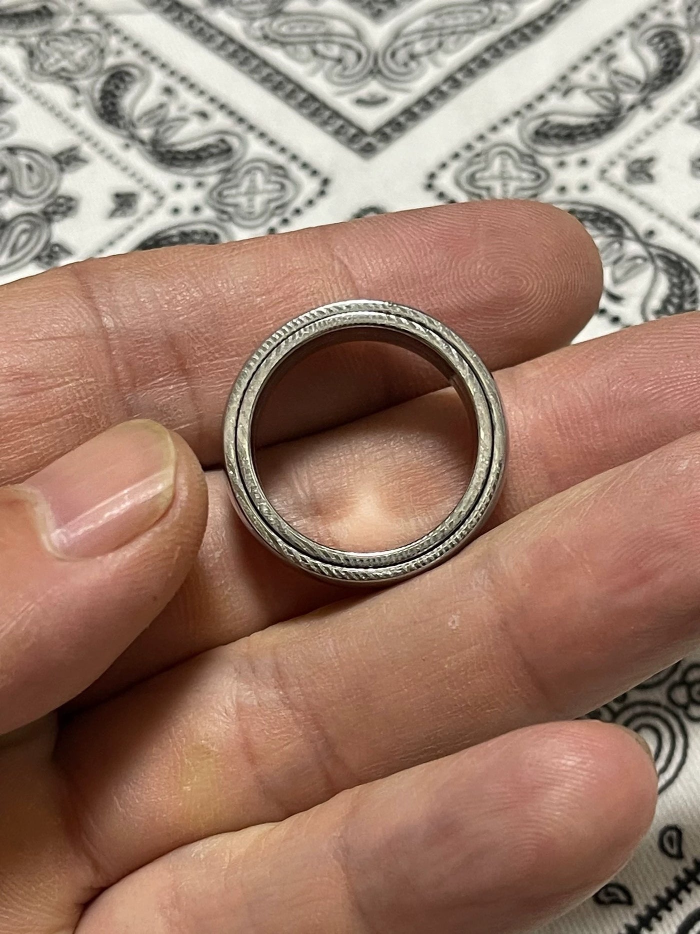 Pig Ring Damasteel