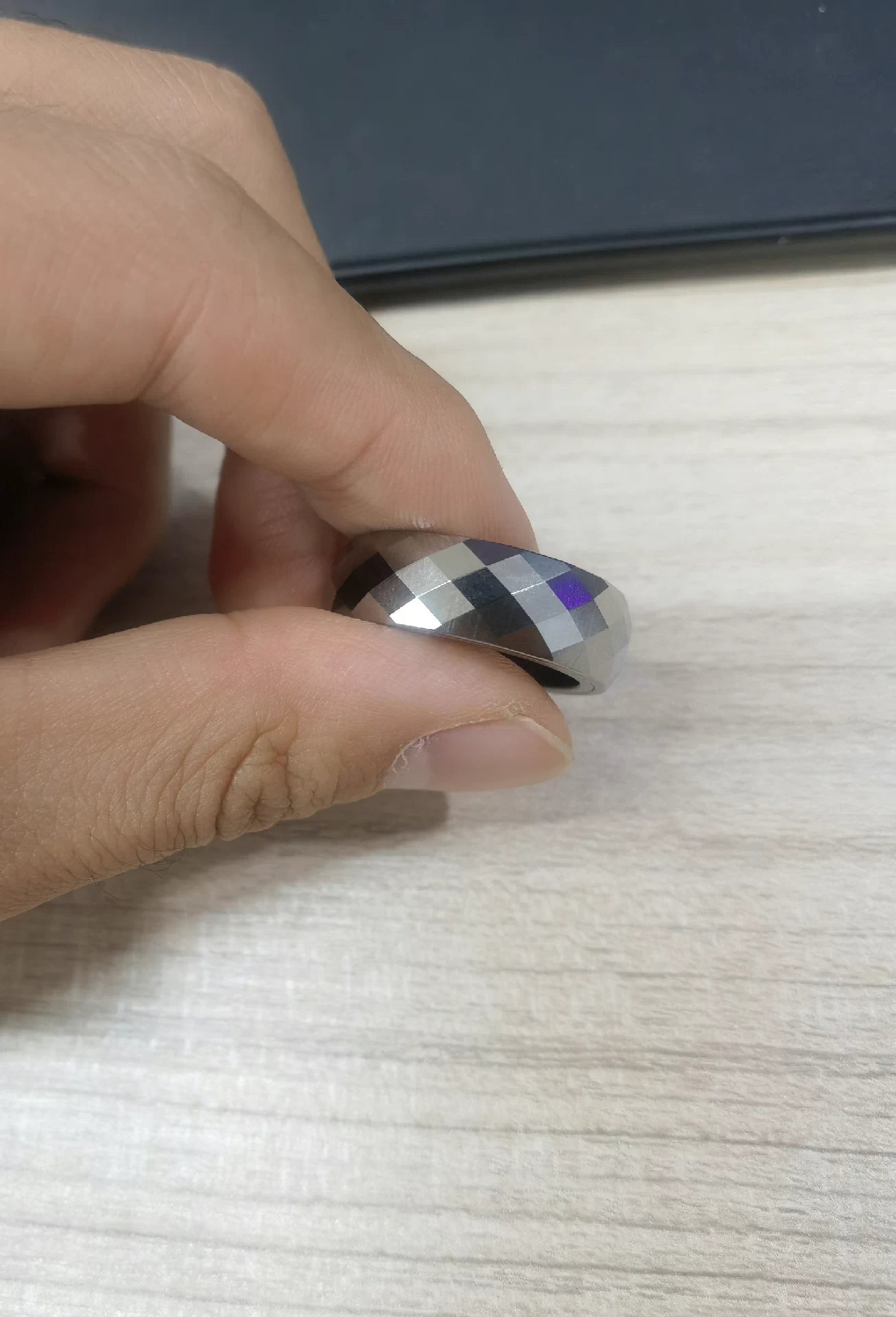 Pig Ring Titanium Size #27