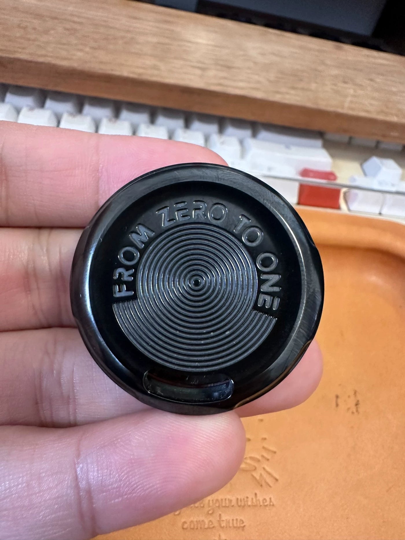 Time Badge Zirconium