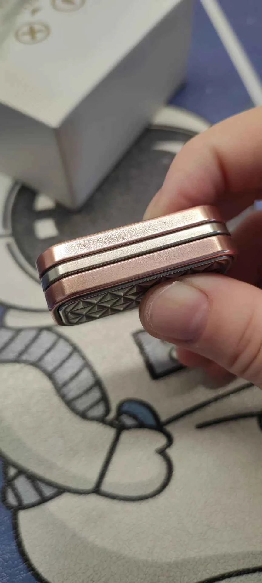 Schrodingers Cat Cat Themed Slider White Copper Purple Copper