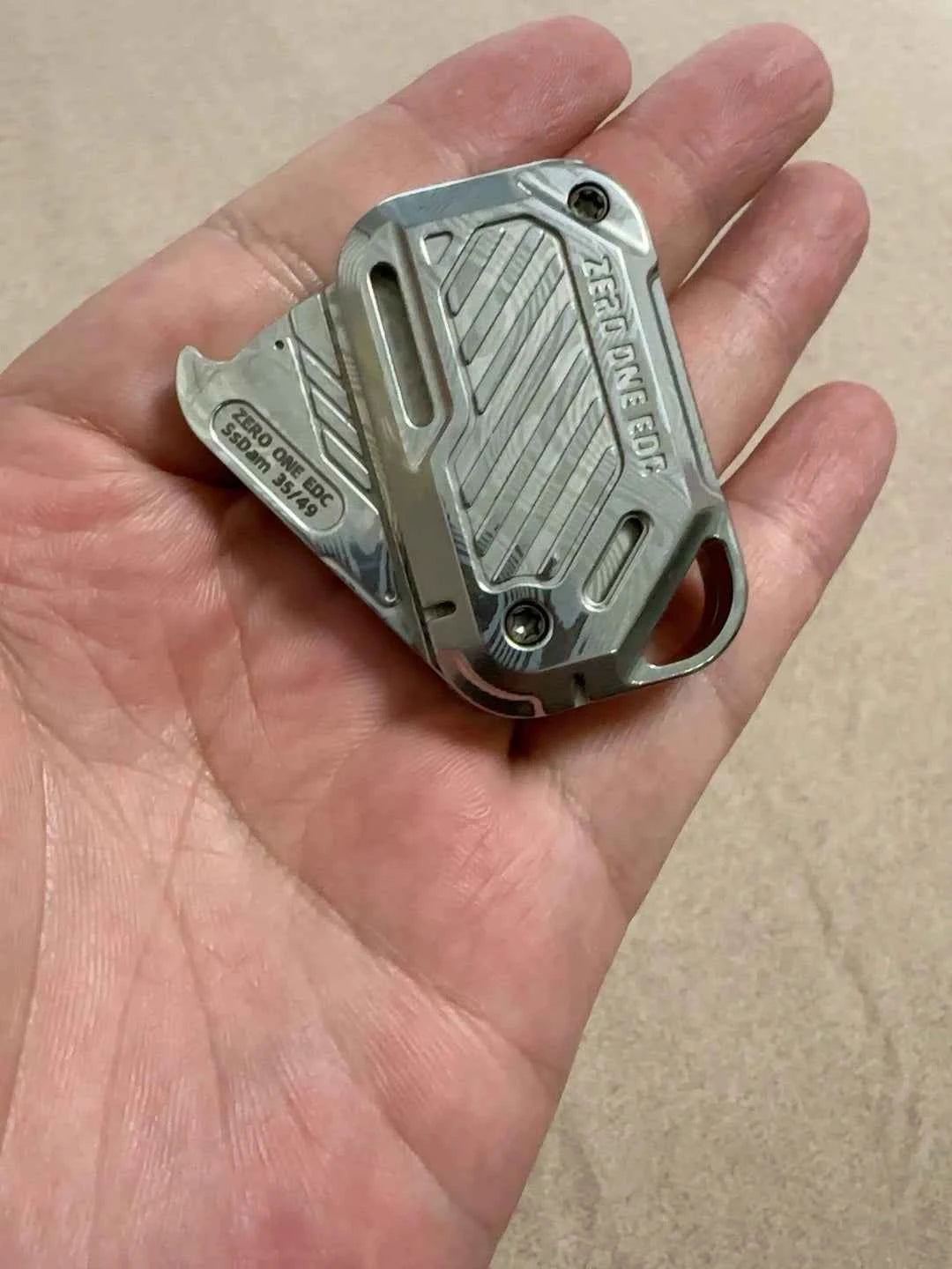 POP Throwing Card Damasteel