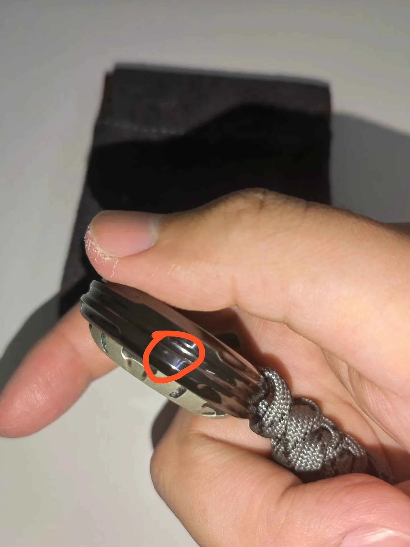 Time Badge Zirconium