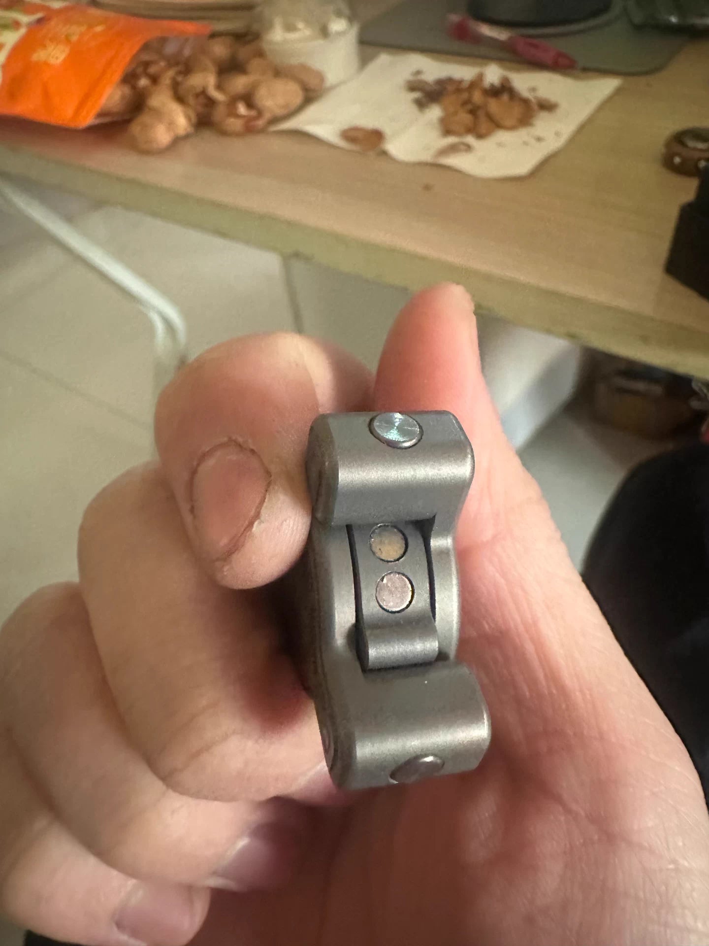 Cross Bones Titanium