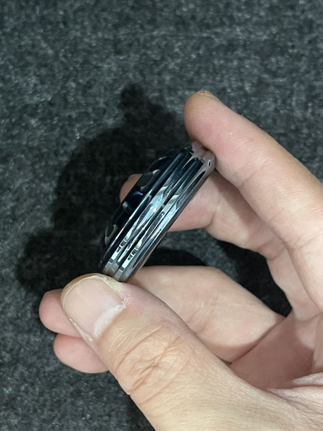 Time Badge Zirconium Ice Blue