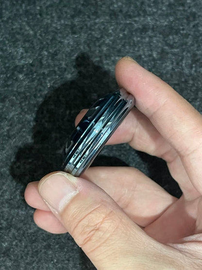 Time Badge Zirconium Ice Blue