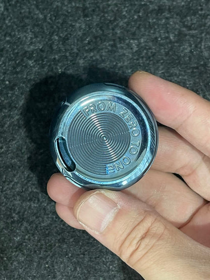 Time Badge Zirconium Ice Blue