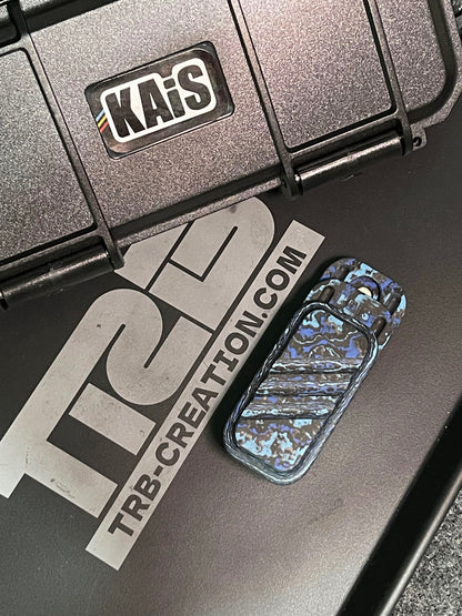 Lucky Candy Carbon Fiber Damascus