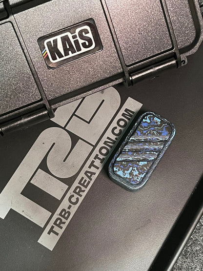 Lucky Candy Carbon Fiber Damascus