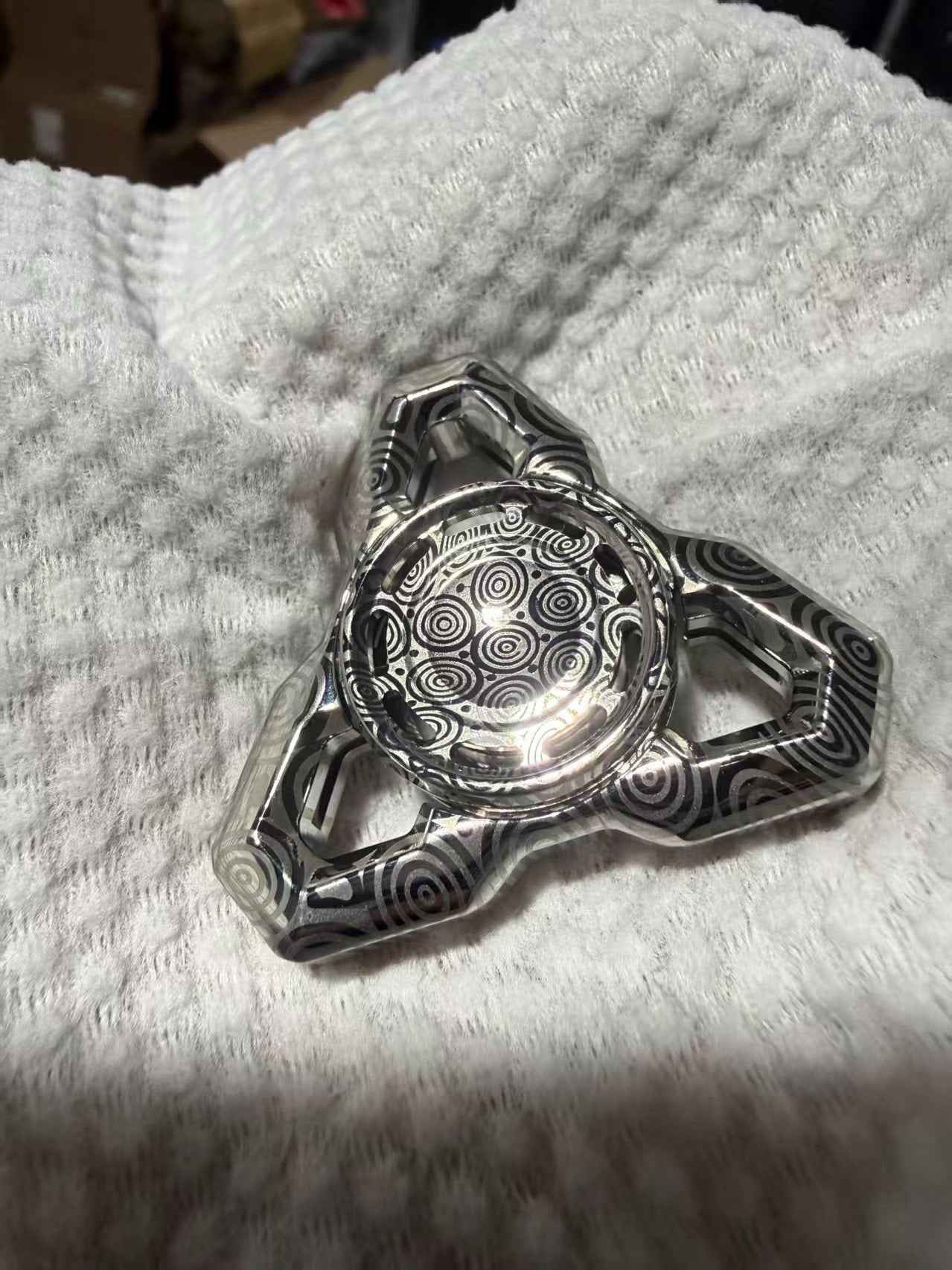 E.X.P Spinner Damasteel Brand New