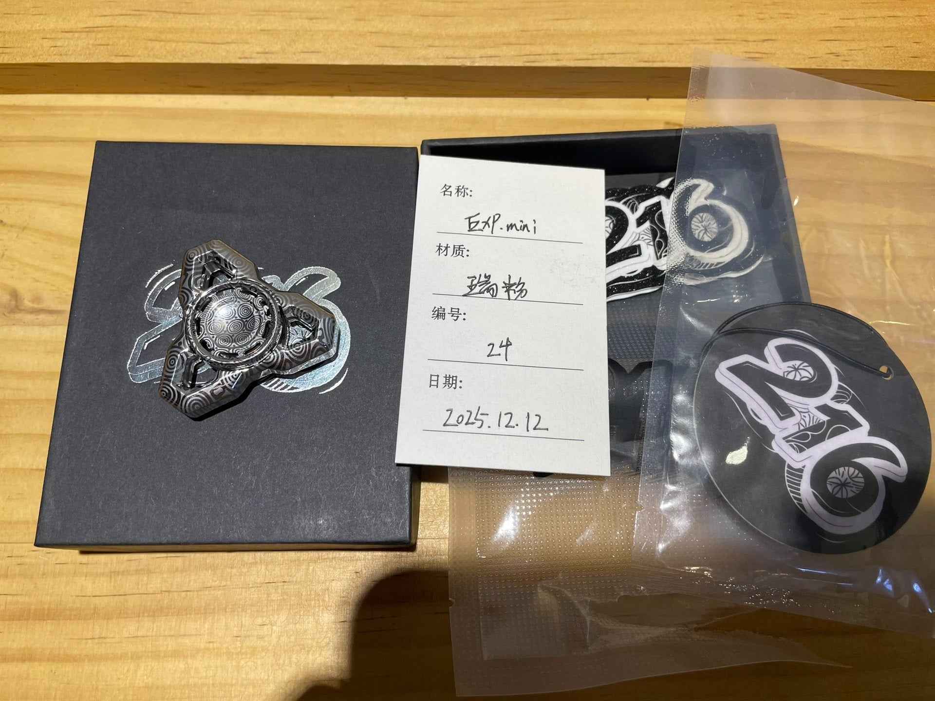 E.X.P Spinner Damasteel