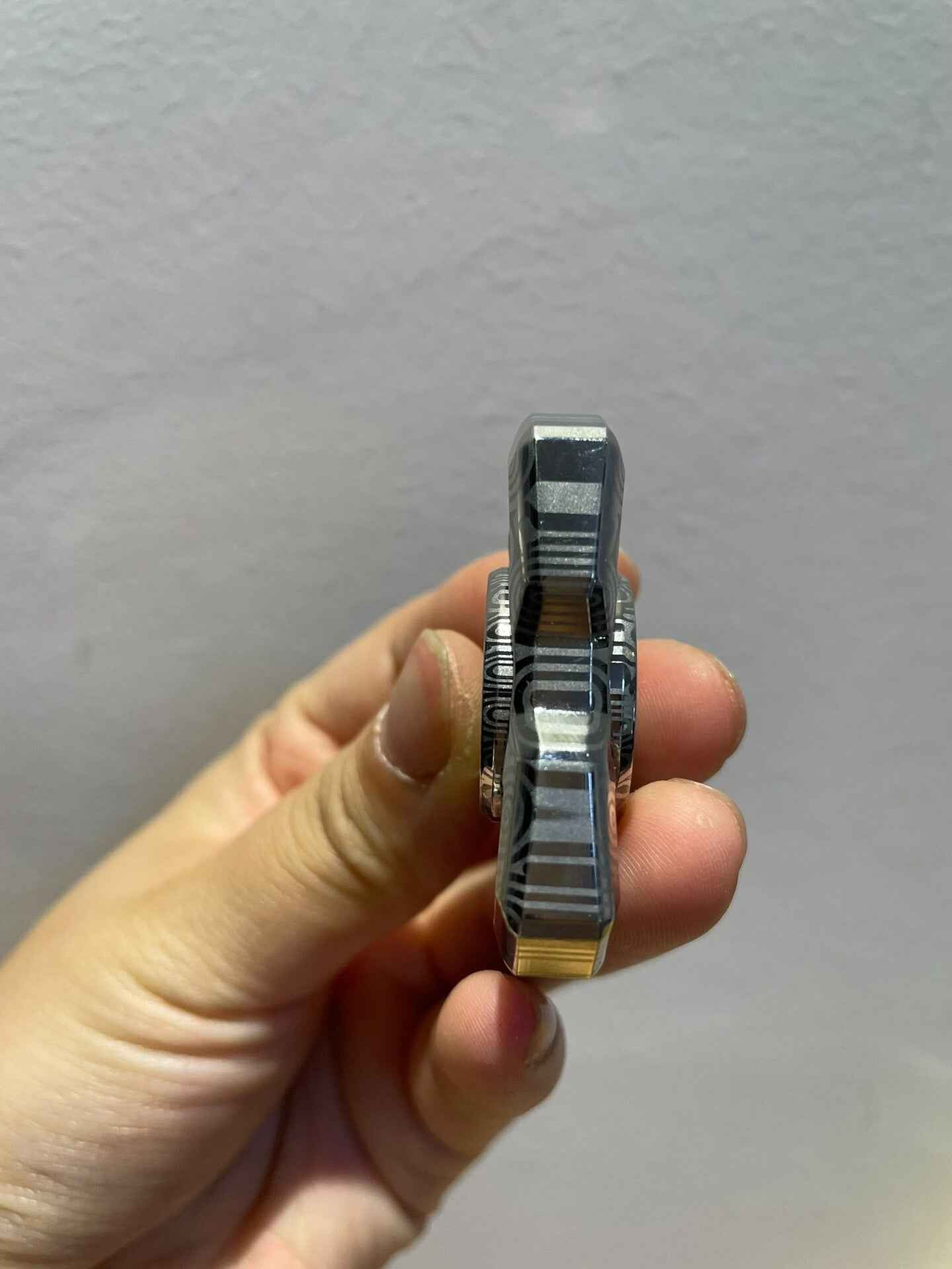E.X.P Spinner Damasteel