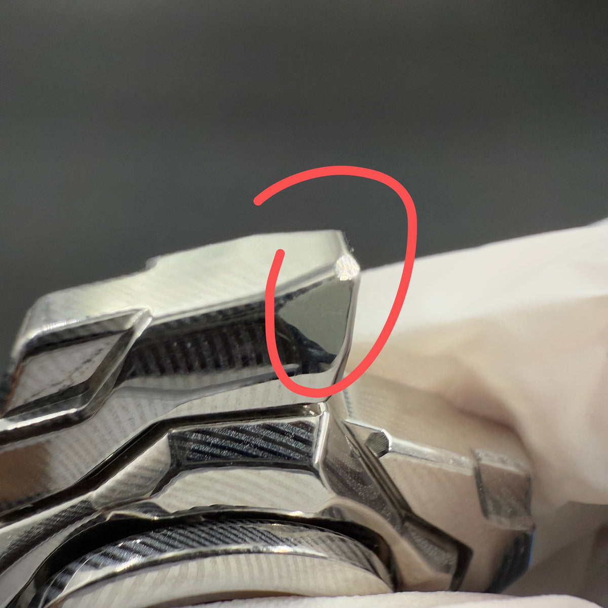 Haze Shell Opening Damasteel