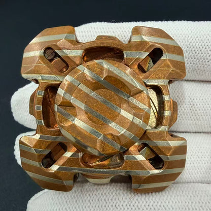 Mortise and Tenon Mokume Copper