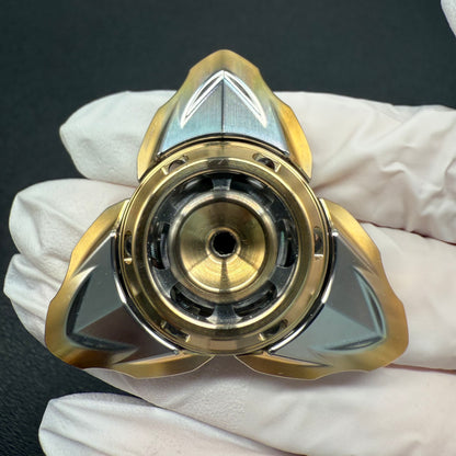 Dragon Pearl Stainless Steel Gold Plated Machine Finished