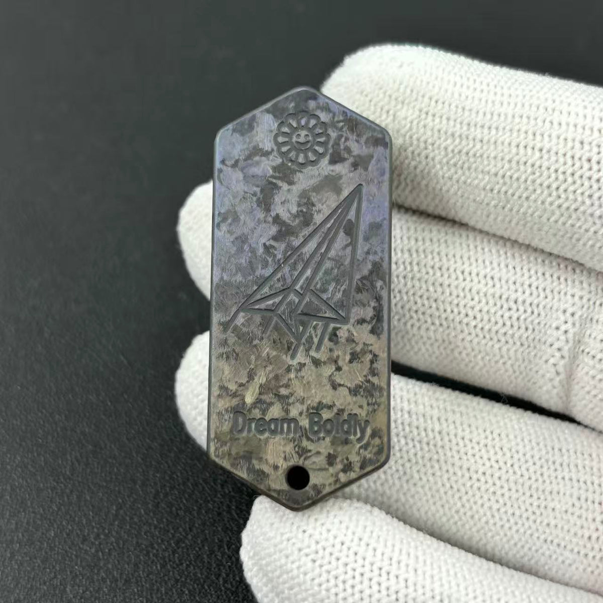 Plane Crystallized Zirconium Color-Anodized