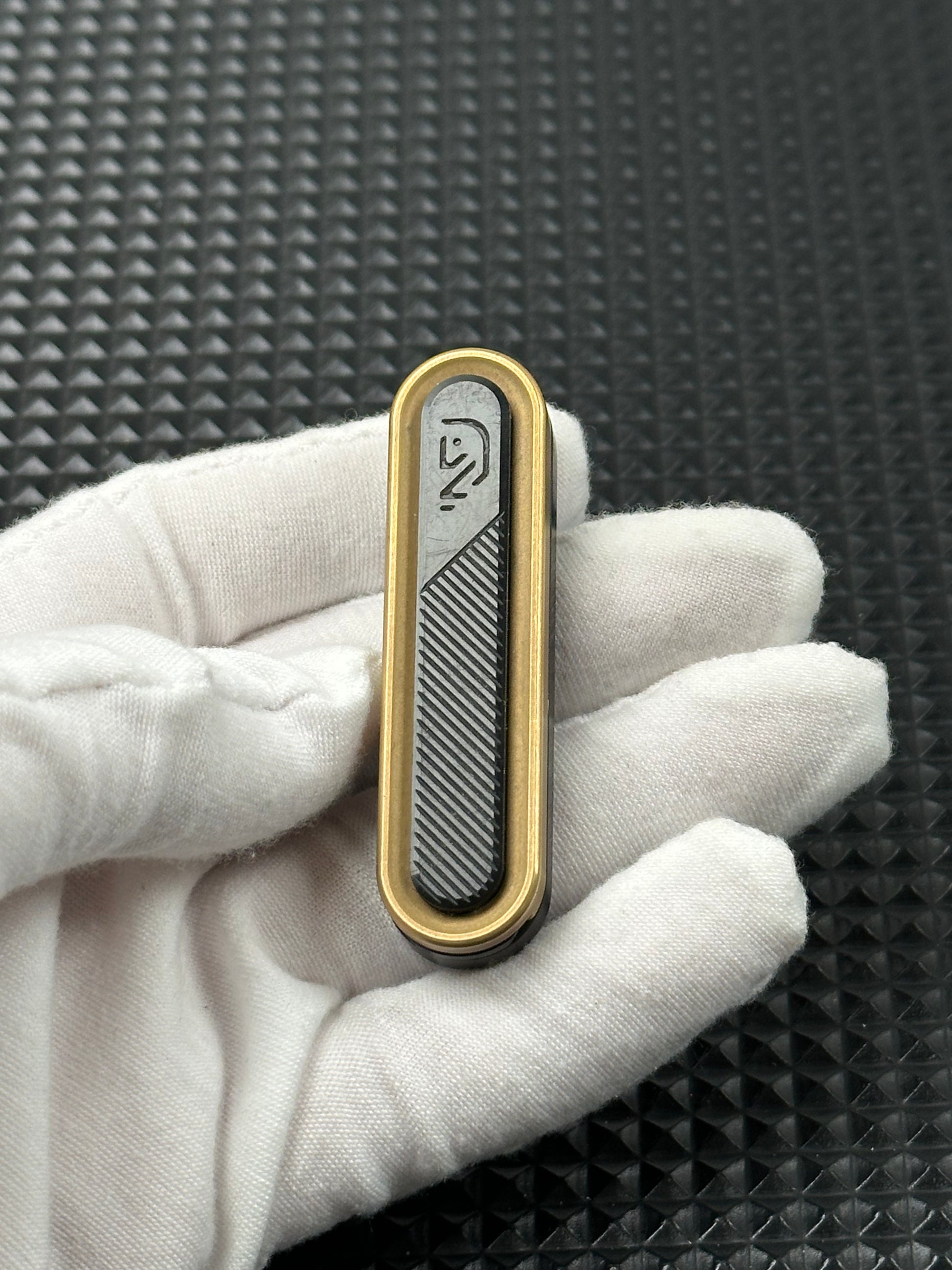Spice Pin PEI Brass African Blackwood