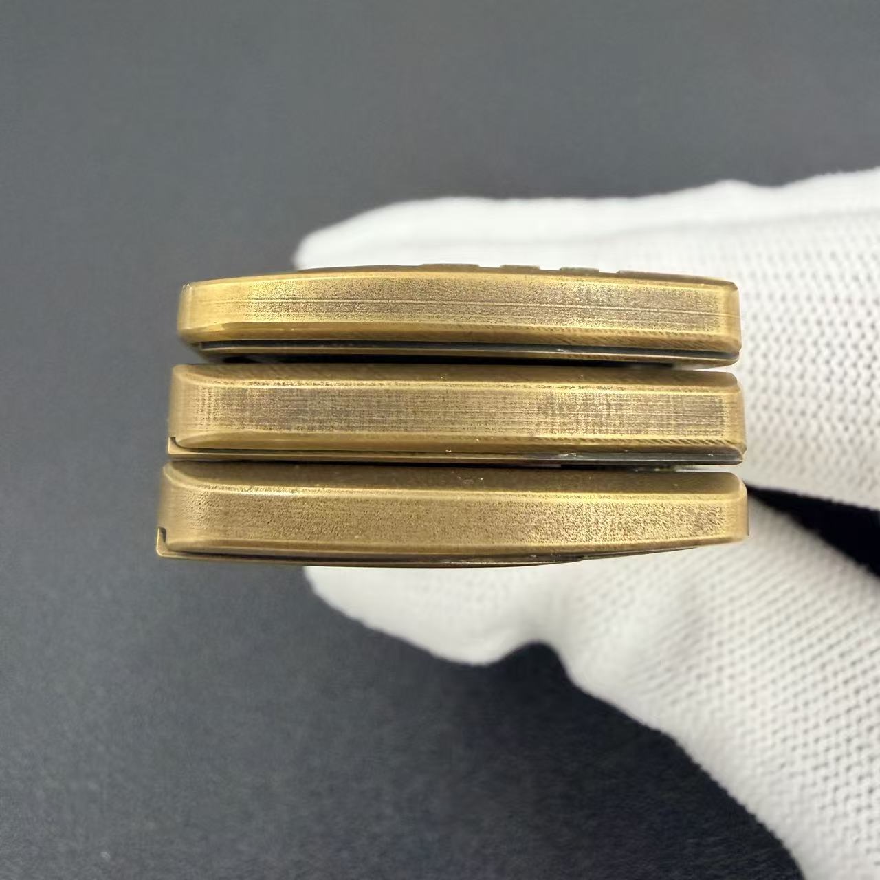 NAYICI Peacock Feather Brass