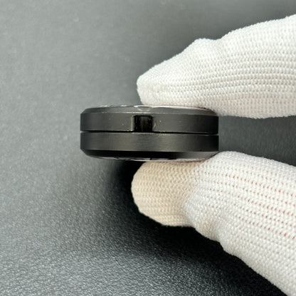 Groove Stainless Steel Resin-Sealed