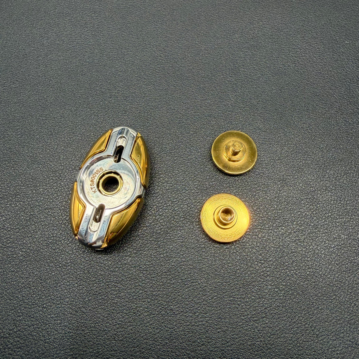 Fat Egg Stainless Steel Gold Plated