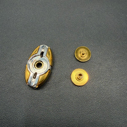 Fat Egg Stainless Steel Gold Plated