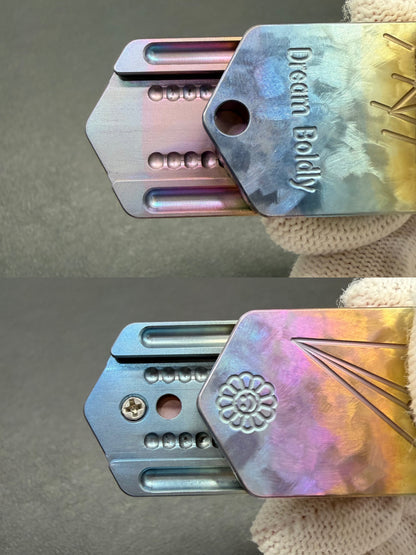 Plane Titanium Color-Anodized