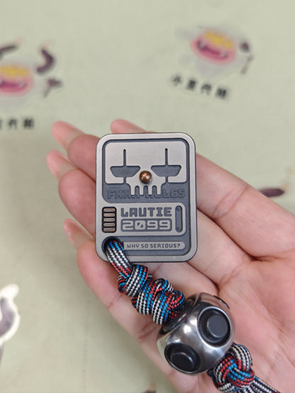 AAA Push Card Stainless Steel