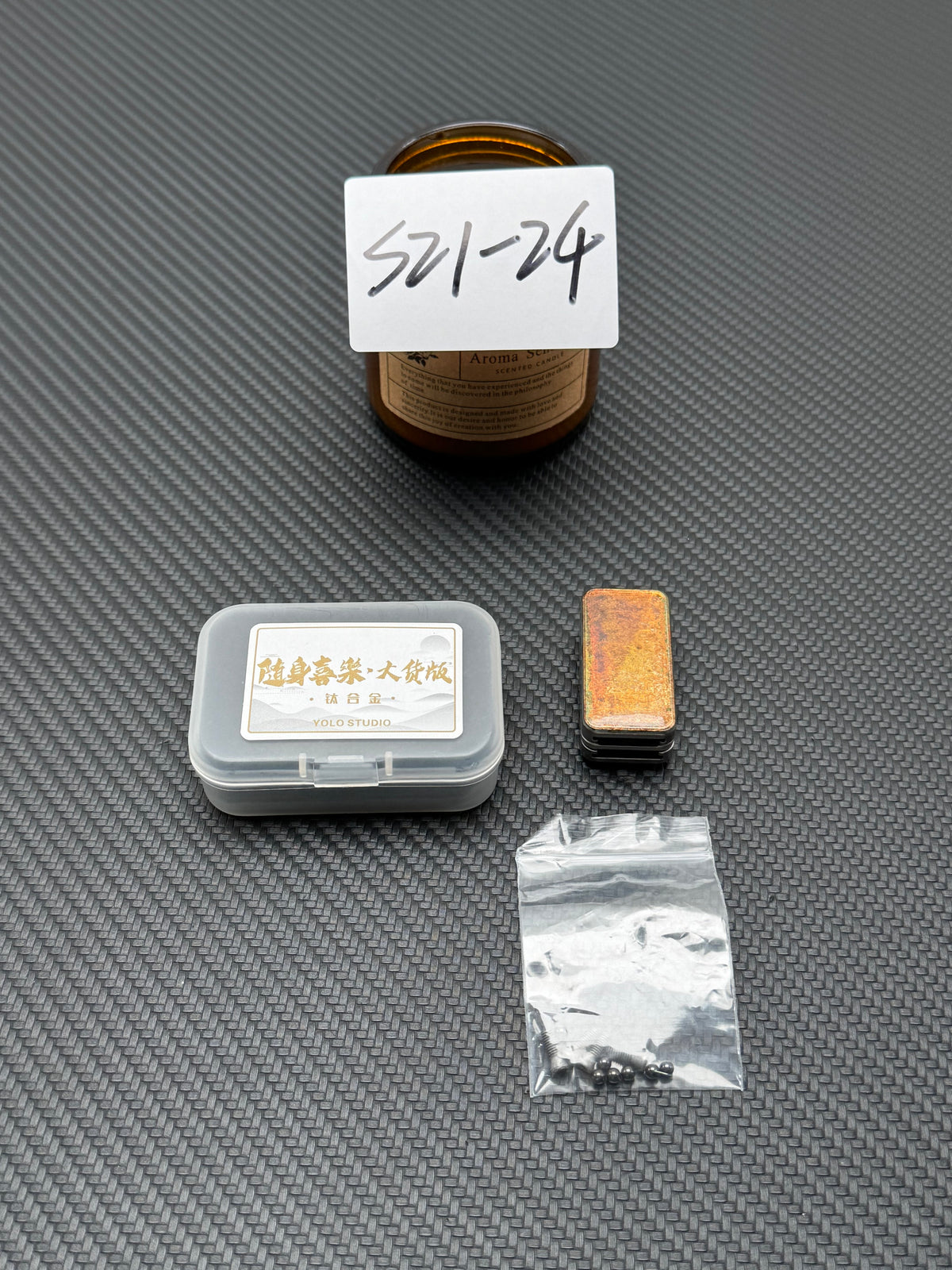 Joyful Titanium Resin-Sealed