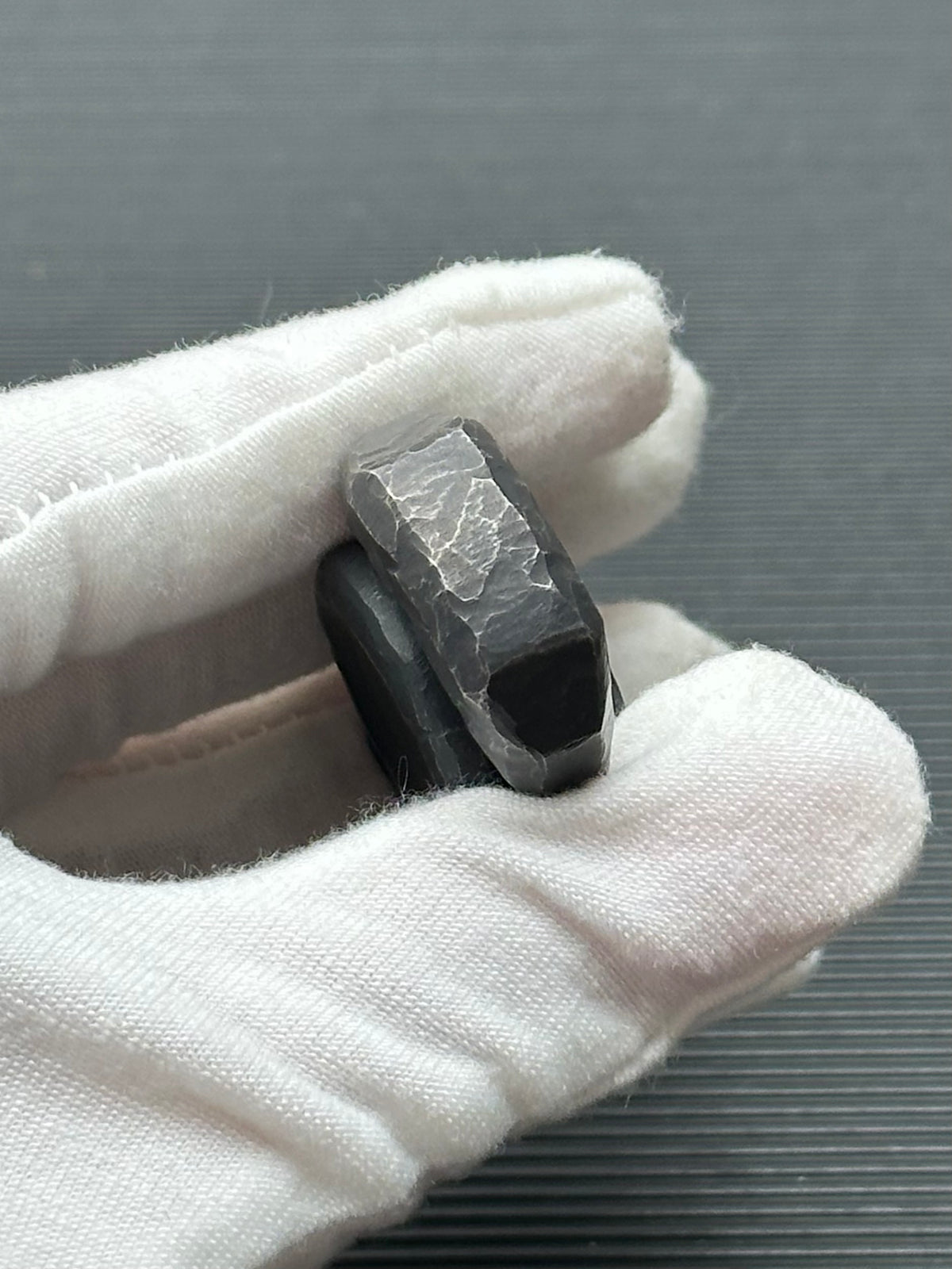 Whisper Duo Tungsten Stone Textured
