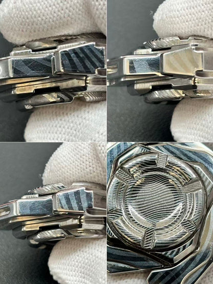 Haze Shell Opening Damasteel