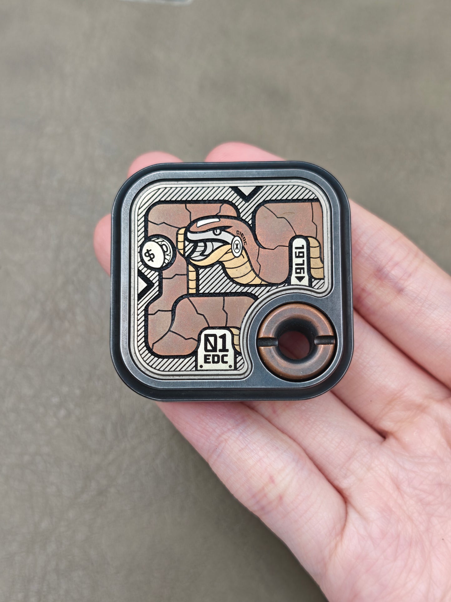 MAZE BLOCK Stainless Steel Limited Edition