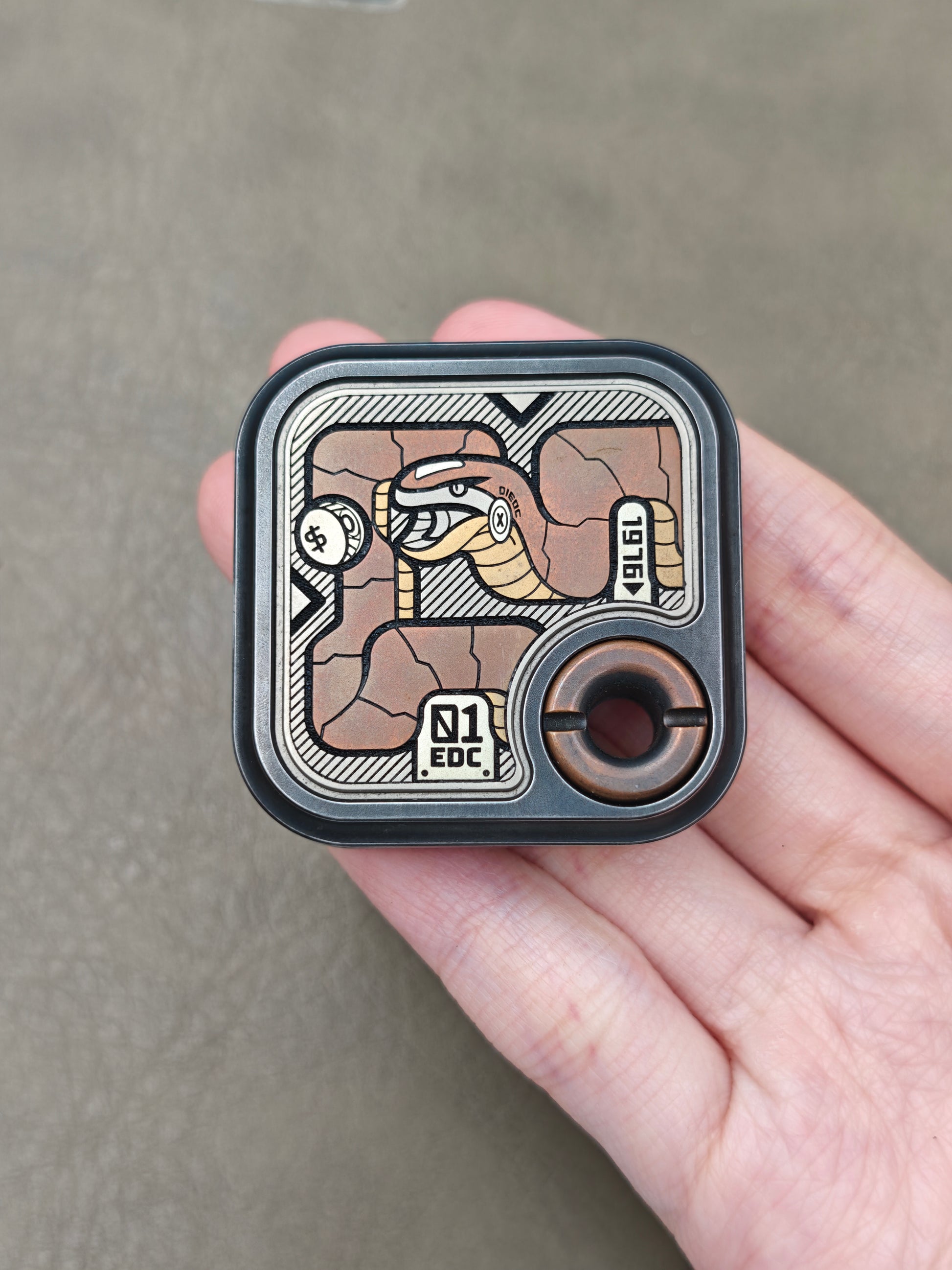 MAZE BLOCK Stainless Steel Limited Edition