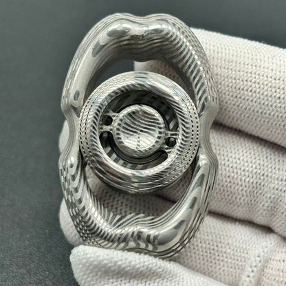 Obsidian Crystalized Damasteel