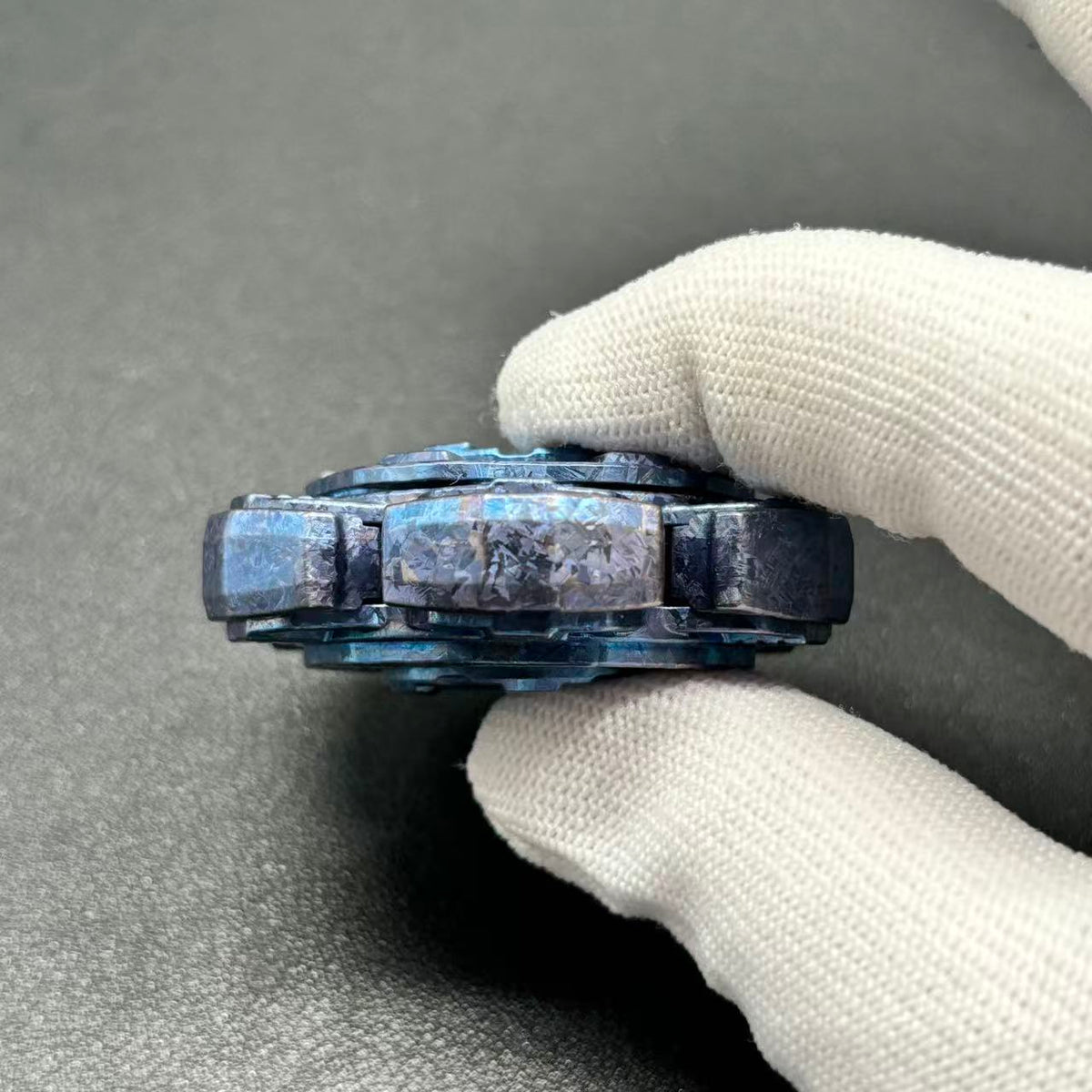 Detonator Bearing Cap Crystallized Titanium