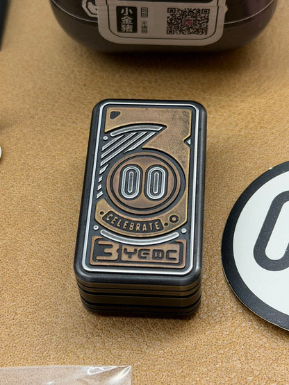 3rd Anniversary Golden Pig Stainless Steel