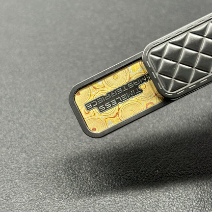Feng Ling Zirconium Color-Anodized Stonewashed