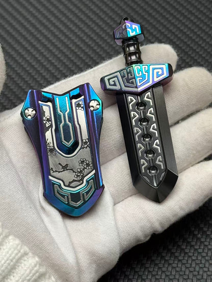 Taia Sword Zirconium Oil Slick