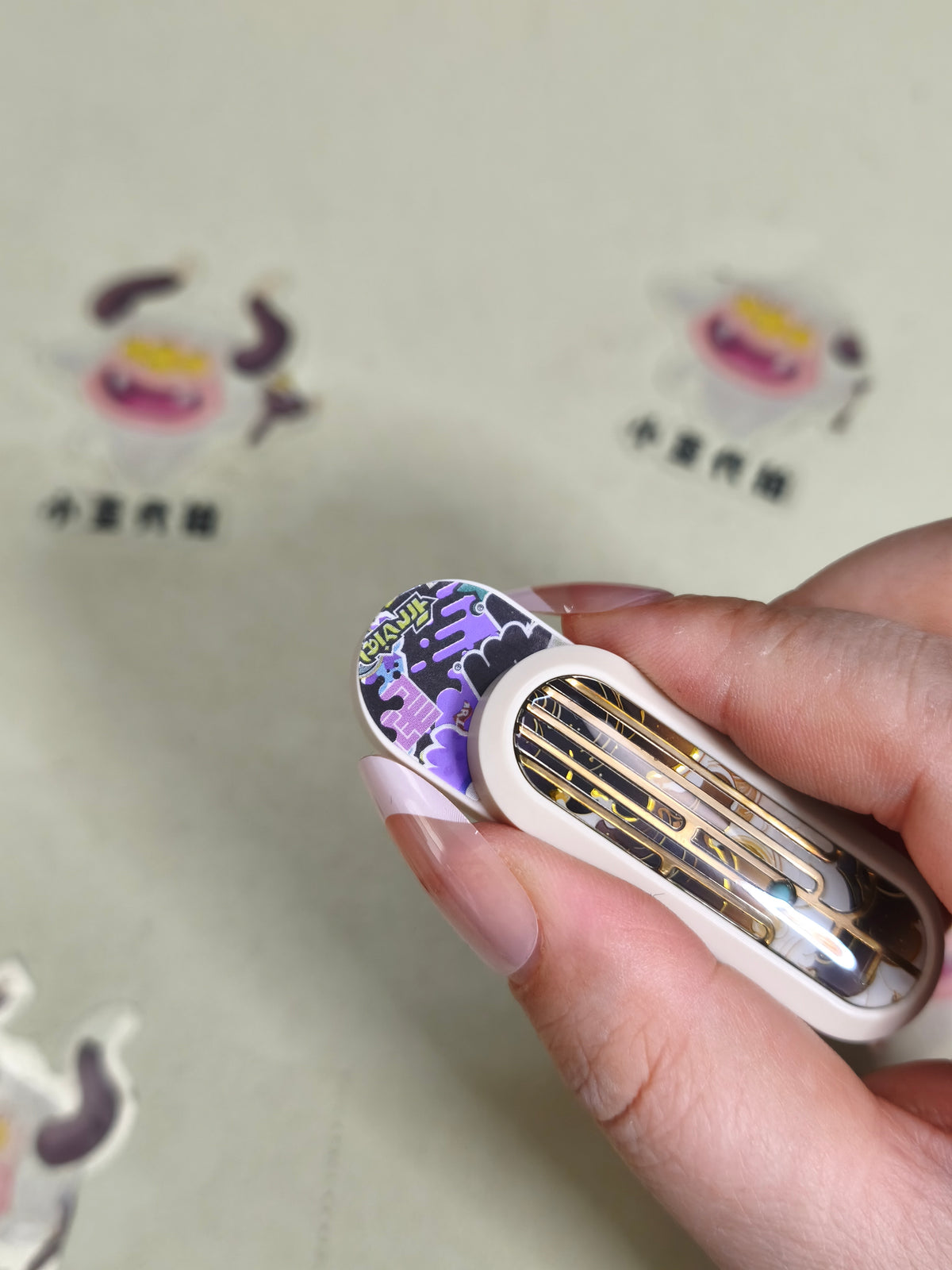 Lucky Draw PEEK Distressed Resin-Sealed