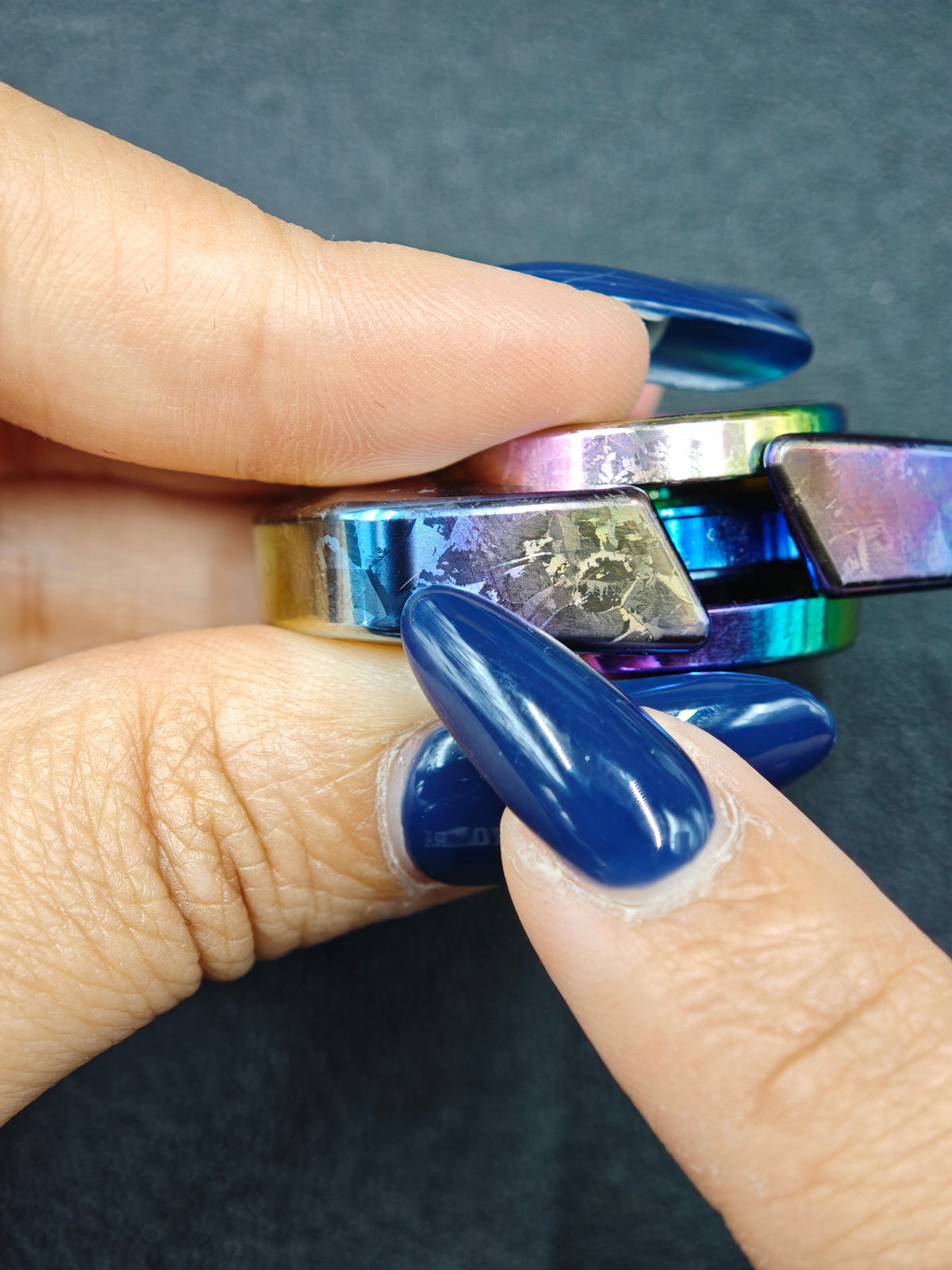 Premium Exquisite Cloud Crystallized Titanium